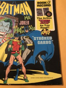 BATMAN Book and Record Set #PR-27 (1975) : Fn+ w/ RPM, JOKER, Robin, scarce