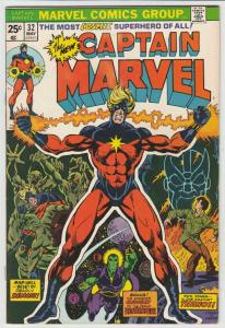 Captain Marvel #32 (May-72) VF/NM- High-Grade Captain Marvel