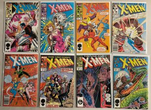 Uncanny X-Men lot #200-247 Marvel (6.0 FN) 33 different books (1985 to 1989)