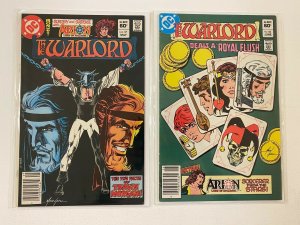 Warlord DC comic lot 50 different from: #3 - 58 avg 7.0 (1976-82)