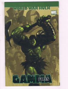 World War Hulk #1 ONE-SHOT VF Marvel Comics Gamma Files Comic Book DE14