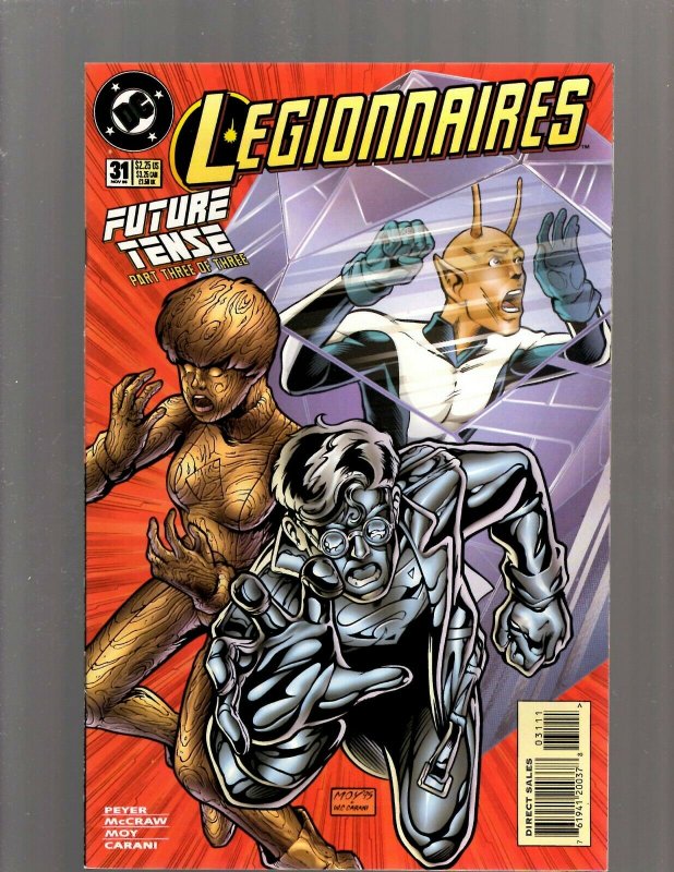 Lot Of 12 Legionnaires DC Comic Books # 24 25 26 27 28 29 30 31 32 33 34 35 GK34