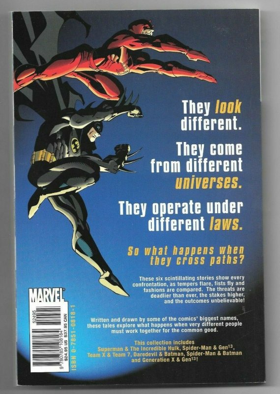 Crossover Classics The Marvel/DC Collection TPB Soft Cover Vol. 3 NM 2002 Batman