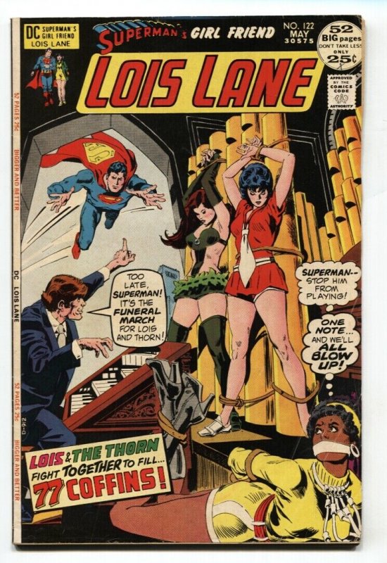 SUPERMAN'S GIRL FRIEND LOIS LANE #122 DC bondage cover comic book