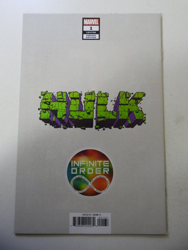 Hulk #1 Virgin Variant Edition W/ COA NM- Condition