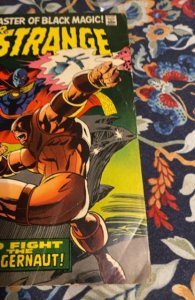 Doctor Strange #182 (1969)vs the juggernaut