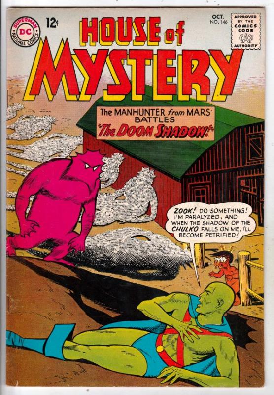 House of Mystery #146 (Oct-64) VF+ High-Grade Martian Manhunter