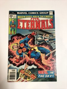 Eternals (1976) # 3 (Fine+) 1st App Sersi Jack Kirby