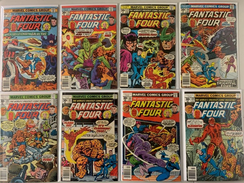 Fantastic Four comics lot #154-187 25 diff avg 6.0 (1975-77)