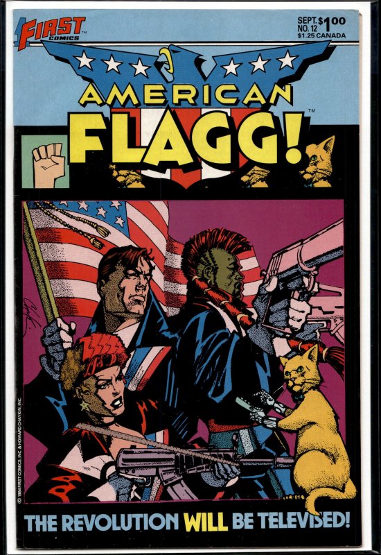 American Flagg! #12 (1984) American Flagg