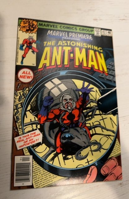Marvel Premiere #47 (1979)1st scott lang as astonishing antman vF small ding