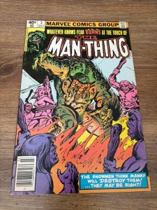 The Man-Thing # 3 FN Marvel Comic Book 18 J368