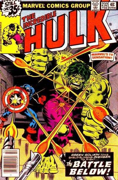 Incredible Hulk (1968 series) #232, Fine (Stock photo)