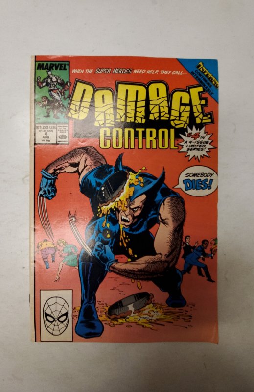 Damage Control #4 (1989) NM Marvel Comic Book J724