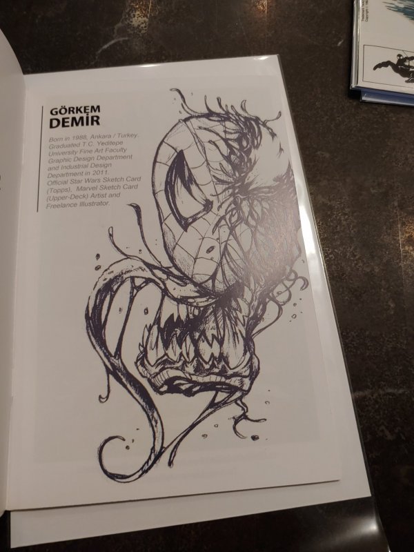 GORKEM DEMIR SKETCHBOOK PORTFOLIO SIGNED VOLUME ONE! HOTTEST ARTIST RIGHT NOW!