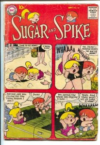 Sugar and Spike #18 1958-DC-Sheldon Mayer art-paper dolls-G/VG