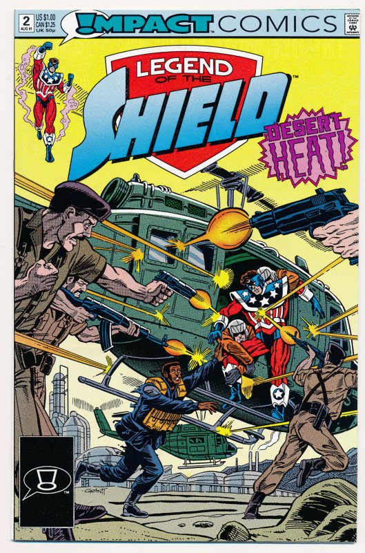 Legend of the Shield (1991) #1-4 NM