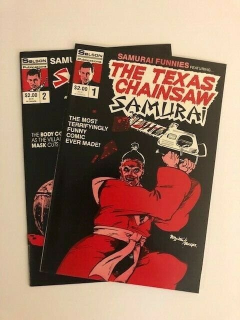 SET!! -Solson -THE TEXAS CHAINSAW SAMURAI #1 & SAMURAI THE 13TH #2 VF/NM  (A84)