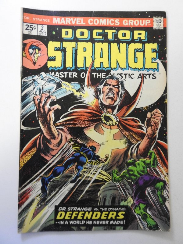 Doctor Strange 2 (1974) VG Cond MVS intact! centerfold detached