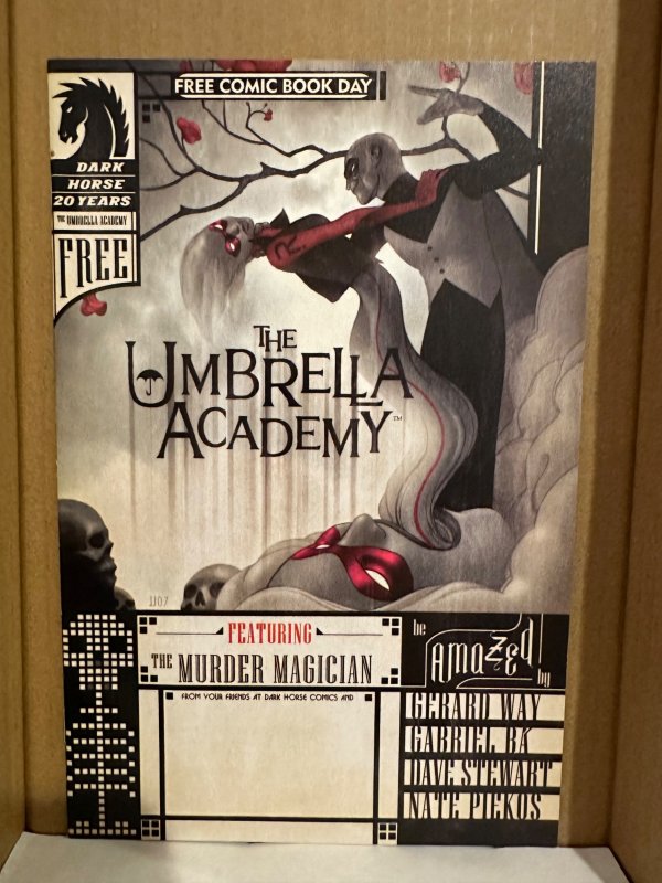 The Umbrella Academy/Pantheon City/Zero Killer NM/NM- 1st app UMBRELLA ACADEMY