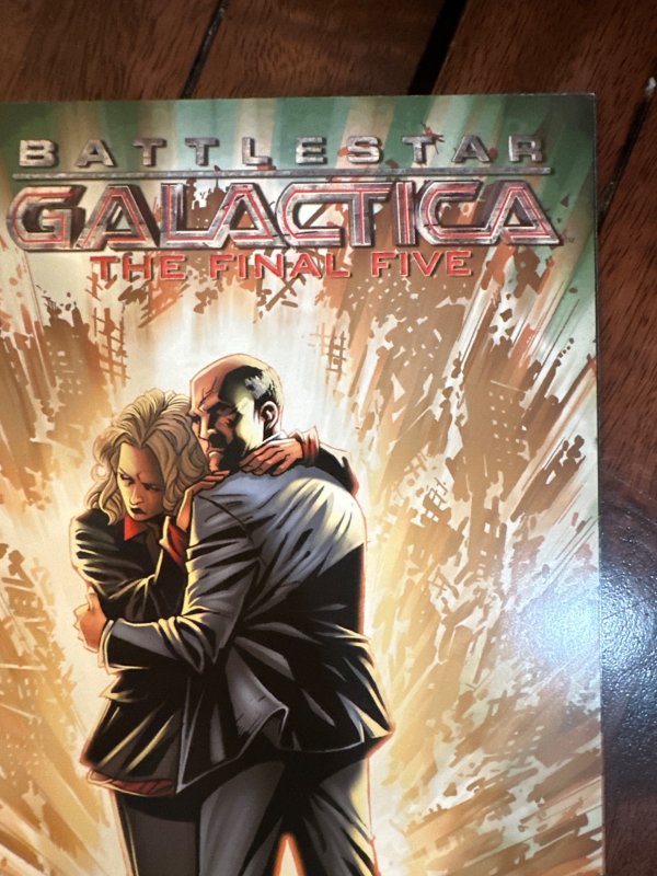 Battlestar Galactica: The Final Five #3 Cover B (2009)