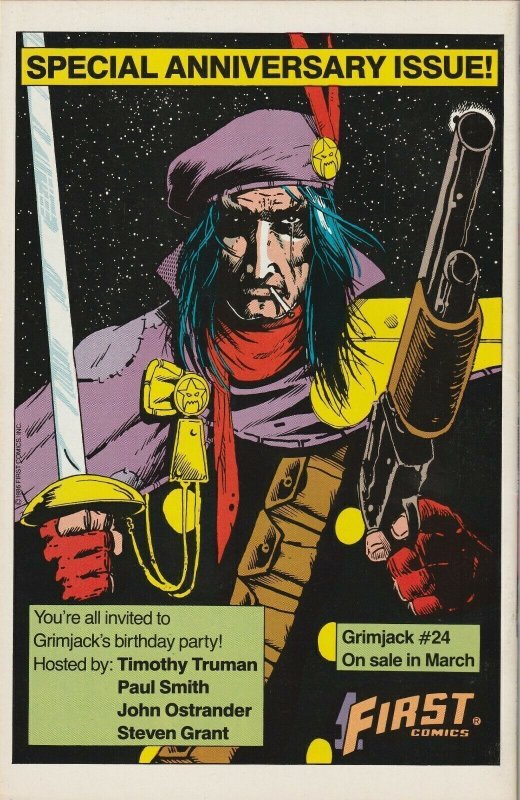 The Badger #12 (1986) First Comics