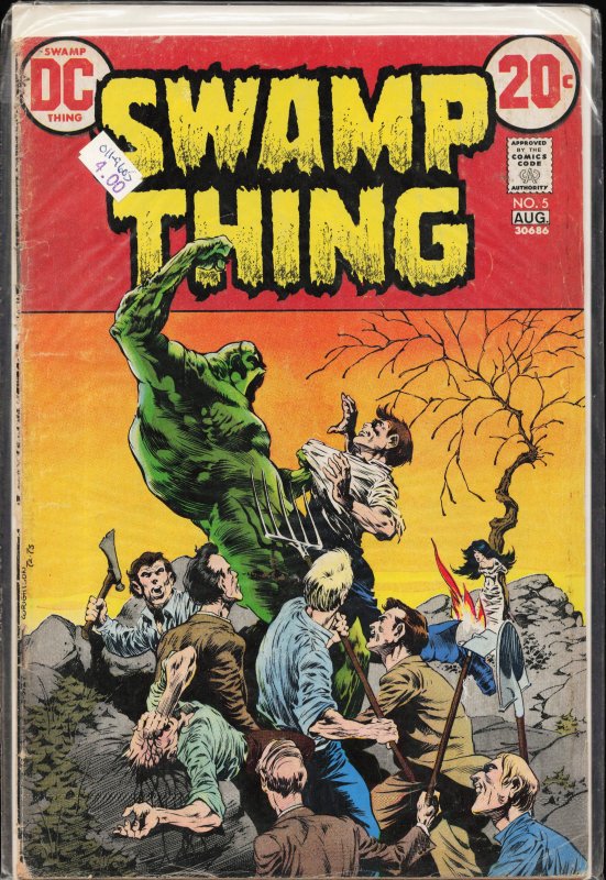 Swamp Thing #5 (1973) Swamp Thing