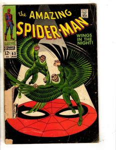 Amazing Spider-Man # 63 GD Marvel Comic Book Goblin Silver Age Stan Lee JG9