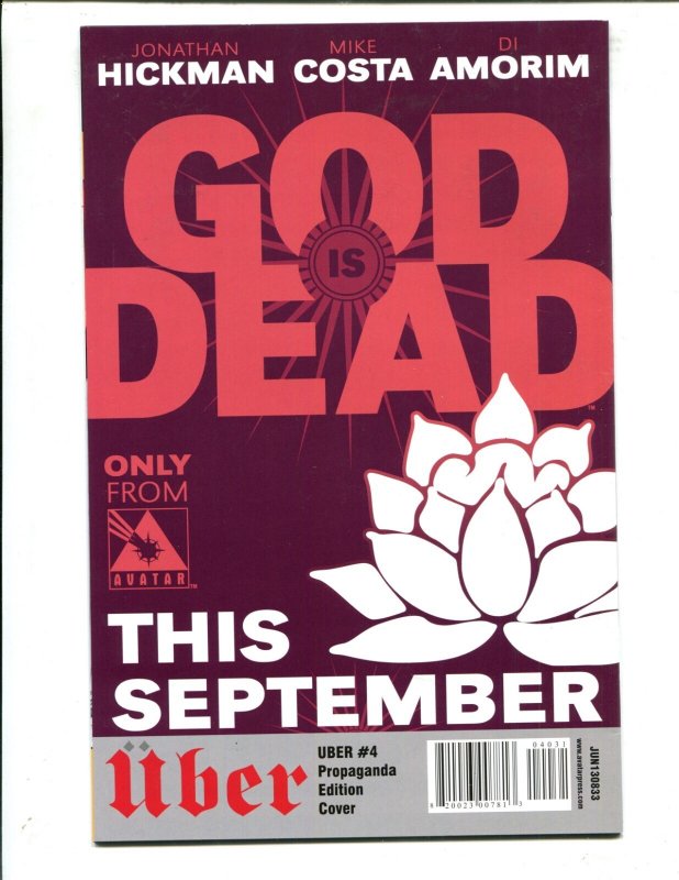 Uber #4 - Signed 3x: Caanan White, Kieron Gillen, Keith Williams (9.2) 2013