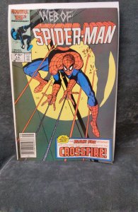 Web of Spider-Man #14 Newsstand Edition (1986)