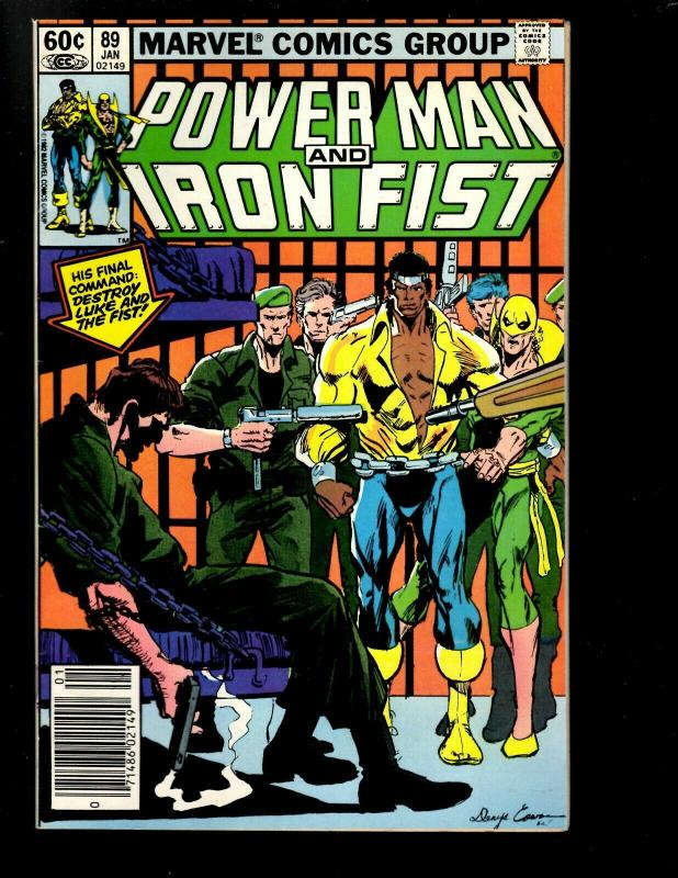 11 Power Man and Iron Fist Marvel Comics # 80 87 88 89 90 91 92 93 94 95 91 WS6