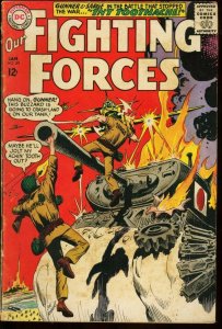 OUR FIGHTING FORCES #89-GUNNER & SARGE-DC WAR VG