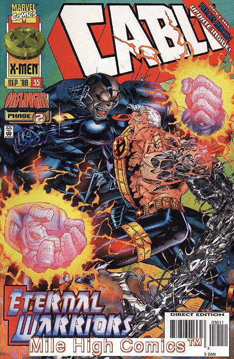 CABLE  (1993 Series)  (MARVEL) #35 Very Fine Comics Book