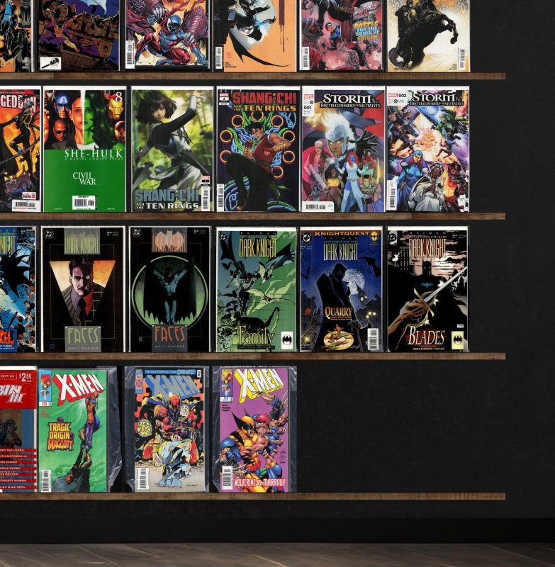 Huge Lot 140+ Comics with Batman, Robin, Detective Comics, X-Men & More!