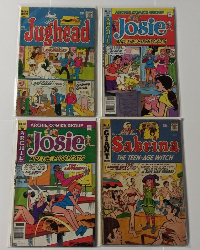 Gold-Silver Age ARCHIE TITLES 14pc Count Mid Grade Comic Lot VG to VF- Jughead