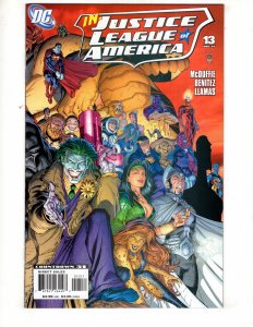 Justice League of America #13 Right Side of Cover (2007) / ID#758