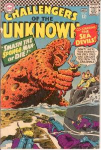 CHALLENGERS OF THE UNKNOWN 51 G-VG Sept. 1966 COMICS BOOK