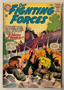 Our Fighting Forces #86 DC (5.0 VG/FN) Gene Colan art (1964)