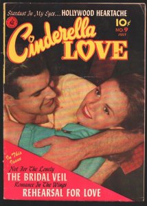 Cinderella Love #9 1952-Ziff-Davis-Spicy art-Photo cover-Everett Raymond Kint...