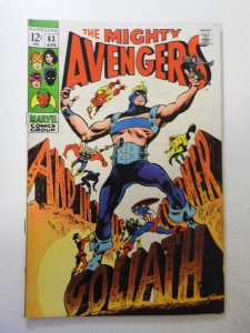 The Avengers #63 (1969) VF- Condition!