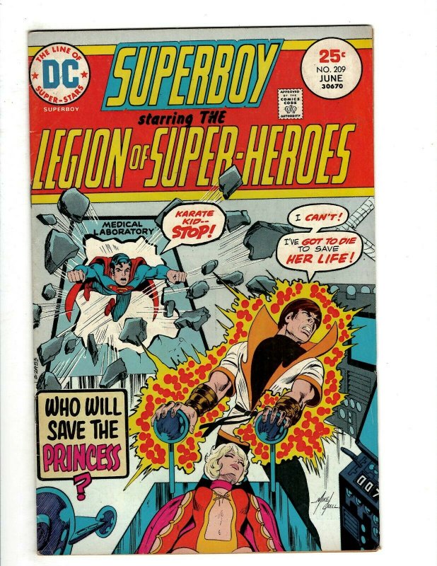 9 DC Comics Superboy Legion of Super-Heroes 209 212 216 217 220 224 225 + J461