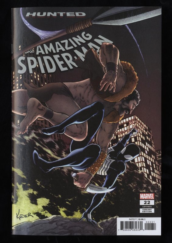 Amazing Spider-Man (2016) #22 NM 9.4 1:25 Aaron Kuder Variant Marvel Comic Book