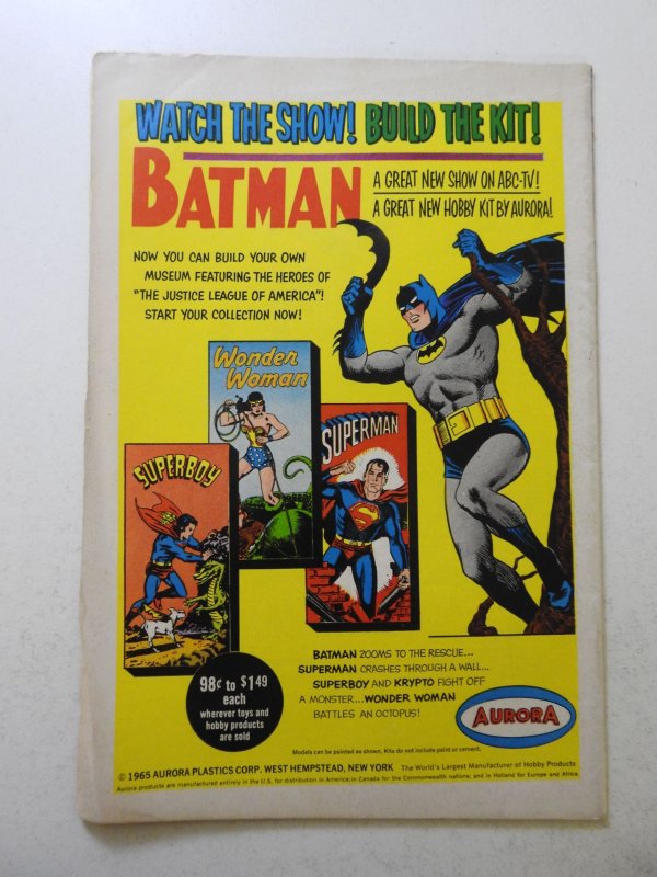 Action Comics #337 (1966) VG- Condition sticker interior fc