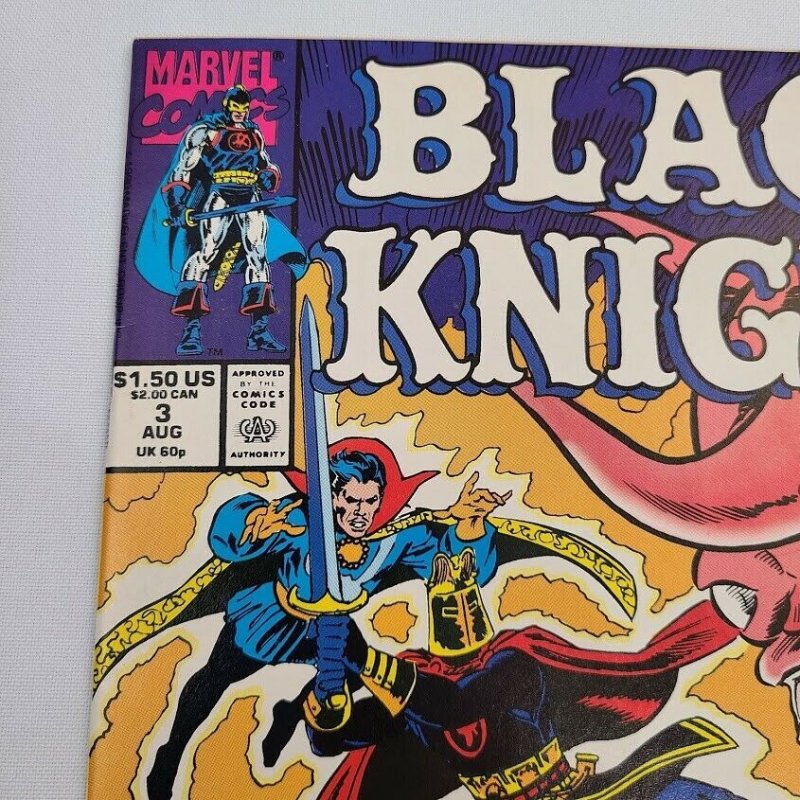 Black Knight #3 of 4 Issue LTD Series Aug 1990 VF Avengers 1st Valkyrie II