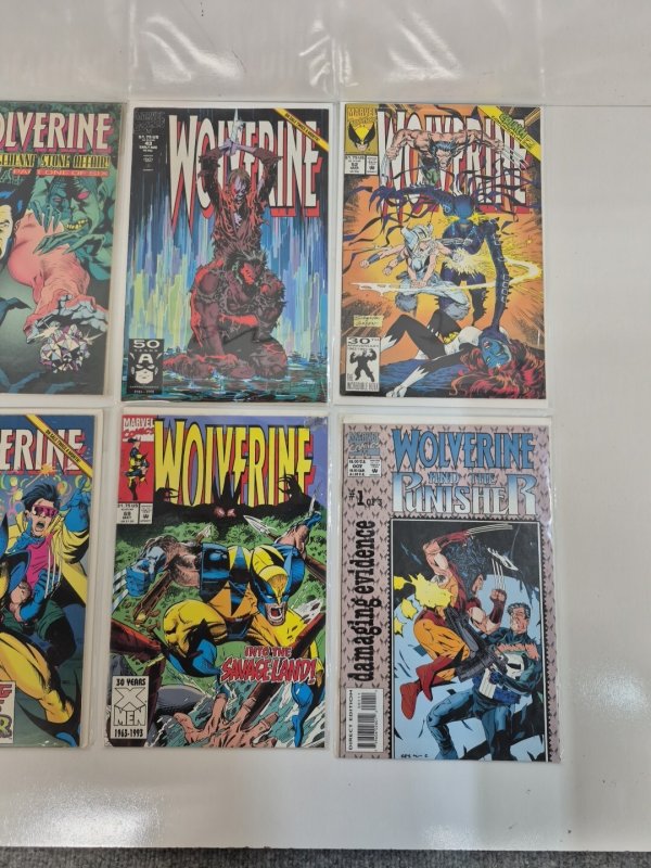 Vintage Wolverine Comic lot of 6 comic Books Marvel