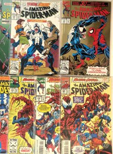 *Amazing Spider-Man 371-380 10 High Grade books, MAXIMUM CARNAGE!