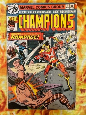 The Champions #5 (1976) - VF-