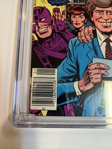 AVengers (1984) #239 (CGC 9.4 SS) Signed Sketch (David Letterman) Al Milgrom CPV