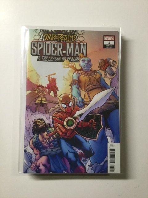 War of the Realms 1 Variant Near Mint Marvel HPA