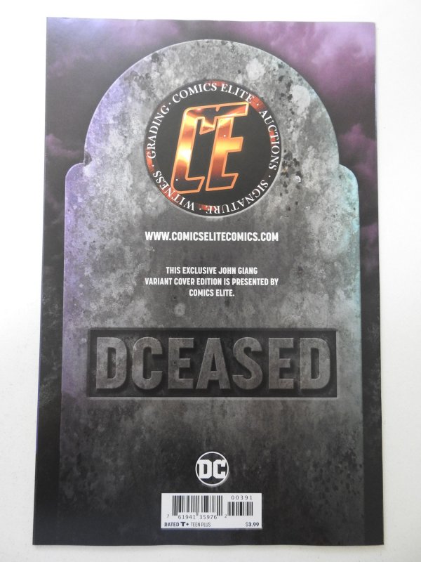 DCeased #3 Comics Elite Cover B (2019) VF/NM Condition! W/ COA!